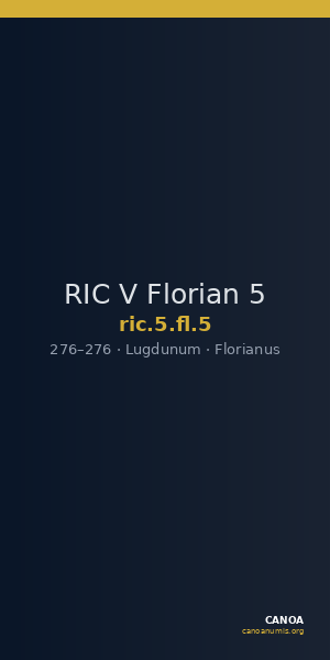 RIC V Florian 5 — CANOA