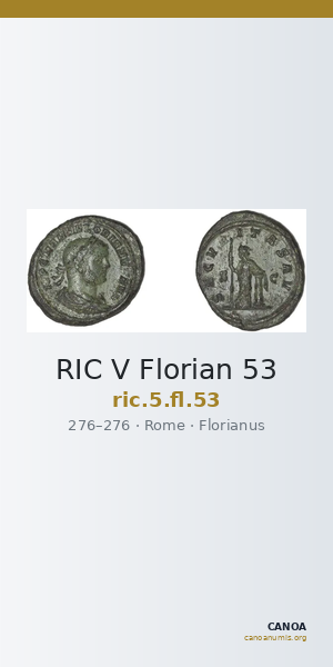 RIC V Florian 53 — CANOA