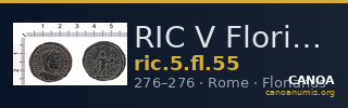 RIC V Florian 55 — CANOA