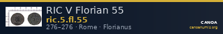 RIC V Florian 55 — CANOA