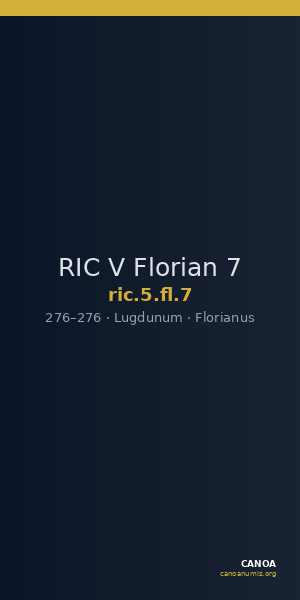 RIC V Florian 7 — CANOA