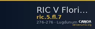 RIC V Florian 7 — CANOA