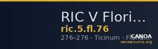 RIC V Florian 76 — CANOA