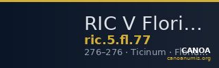 RIC V Florian 77 — CANOA