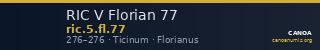 RIC V Florian 77 — CANOA