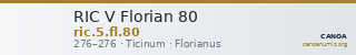 RIC V Florian 80 — CANOA
