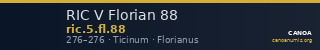 RIC V Florian 88 — CANOA