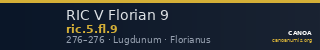 RIC V Florian 9 — CANOA