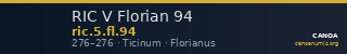 RIC V Florian 94 — CANOA