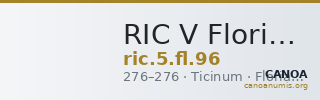 RIC V Florian 96 — CANOA