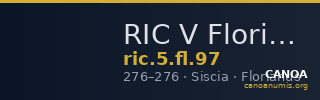 RIC V Florian 97 — CANOA