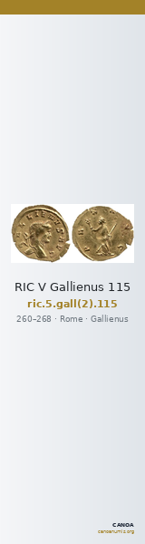 RIC V Gallienus 115 — CANOA