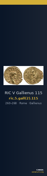 RIC V Gallienus 115 — CANOA