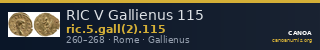 RIC V Gallienus 115 — CANOA