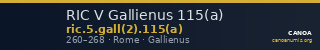 RIC V Gallienus 115(a) — CANOA