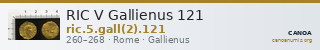 RIC V Gallienus 121 — CANOA