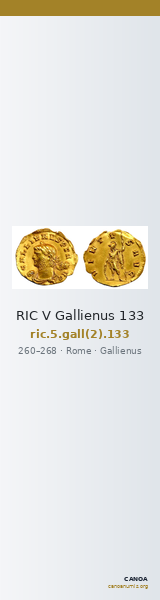 RIC V Gallienus 133 — CANOA