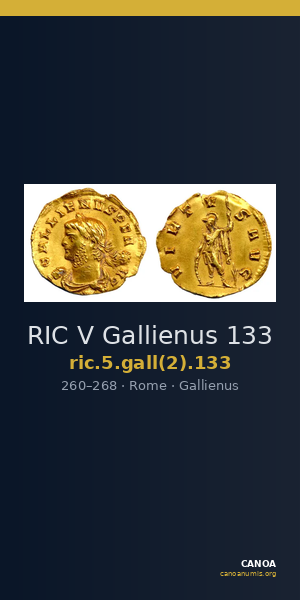 RIC V Gallienus 133 — CANOA