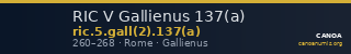 RIC V Gallienus 137(a) — CANOA