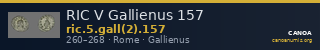 RIC V Gallienus 157 — CANOA