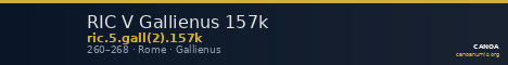 RIC V Gallienus 157k — CANOA