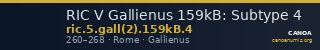 RIC V Gallienus 159kB: Subtype 4 — CANOA