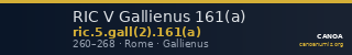 RIC V Gallienus 161(a) — CANOA