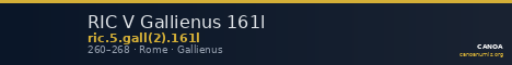 RIC V Gallienus 161l — CANOA