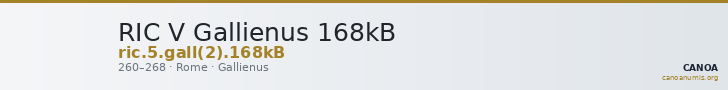 RIC V Gallienus 168kB — CANOA
