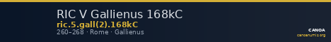 RIC V Gallienus 168kC — CANOA
