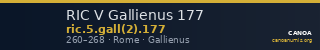 RIC V Gallienus 177 — CANOA