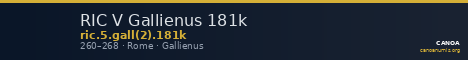 RIC V Gallienus 181k — CANOA