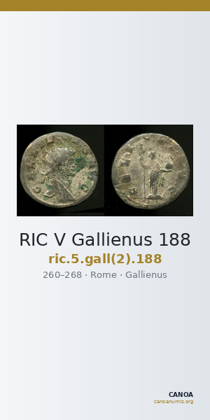 RIC V Gallienus 188 — CANOA