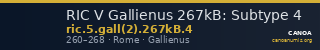 RIC V Gallienus 267kB: Subtype 4 — CANOA