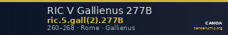 RIC V Gallienus 277B — CANOA