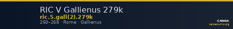 RIC V Gallienus 279k — CANOA