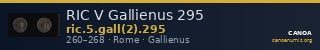 RIC V Gallienus 295 — CANOA
