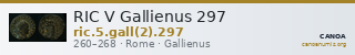 RIC V Gallienus 297 — CANOA