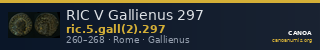 RIC V Gallienus 297 — CANOA