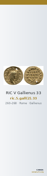 RIC V Gallienus 33 — CANOA