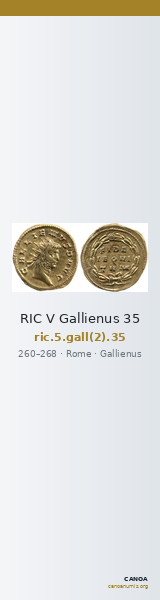 RIC V Gallienus 35 — CANOA