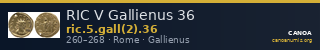 RIC V Gallienus 36 — CANOA
