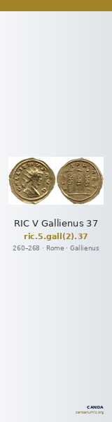 RIC V Gallienus 37 — CANOA