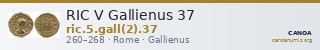 RIC V Gallienus 37 — CANOA