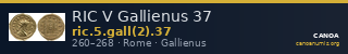RIC V Gallienus 37 — CANOA