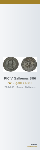 RIC V Gallienus 386 — CANOA