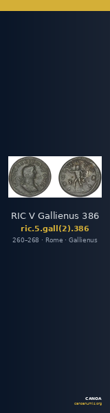 RIC V Gallienus 386 — CANOA