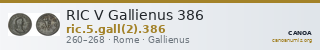 RIC V Gallienus 386 — CANOA