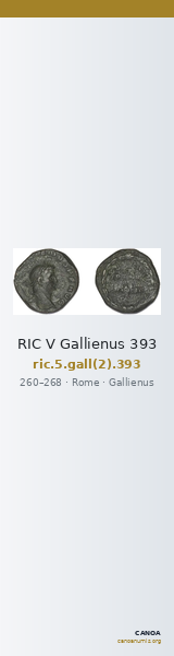 RIC V Gallienus 393 — CANOA