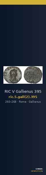 RIC V Gallienus 395 — CANOA